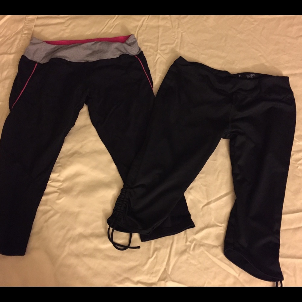 Activewear workout capris
